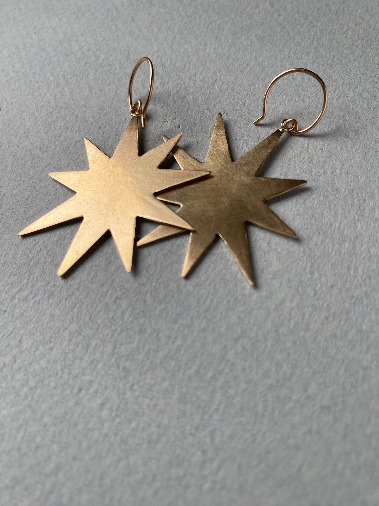 Electra Earrings in Bronze