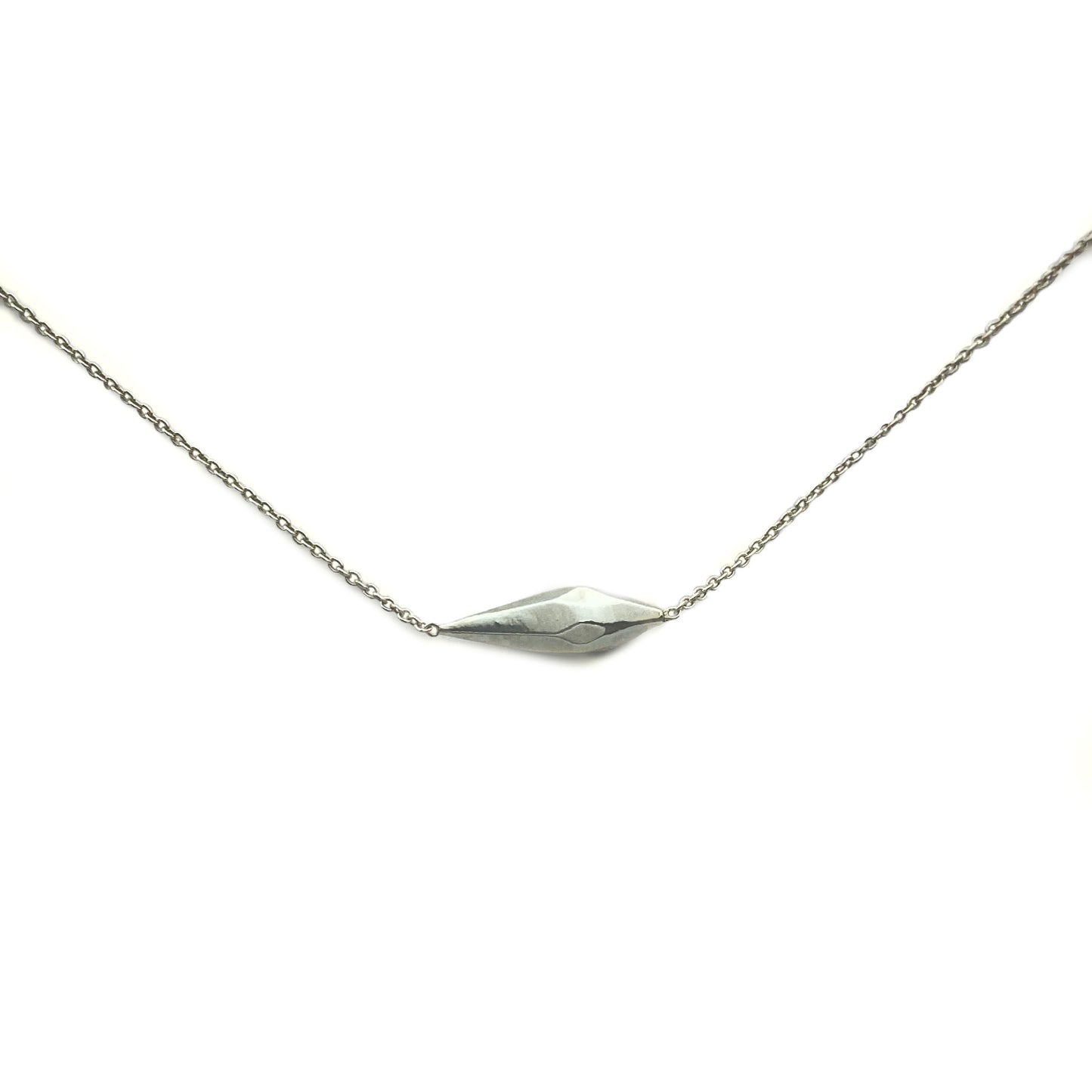 Seed Necklace in Silver