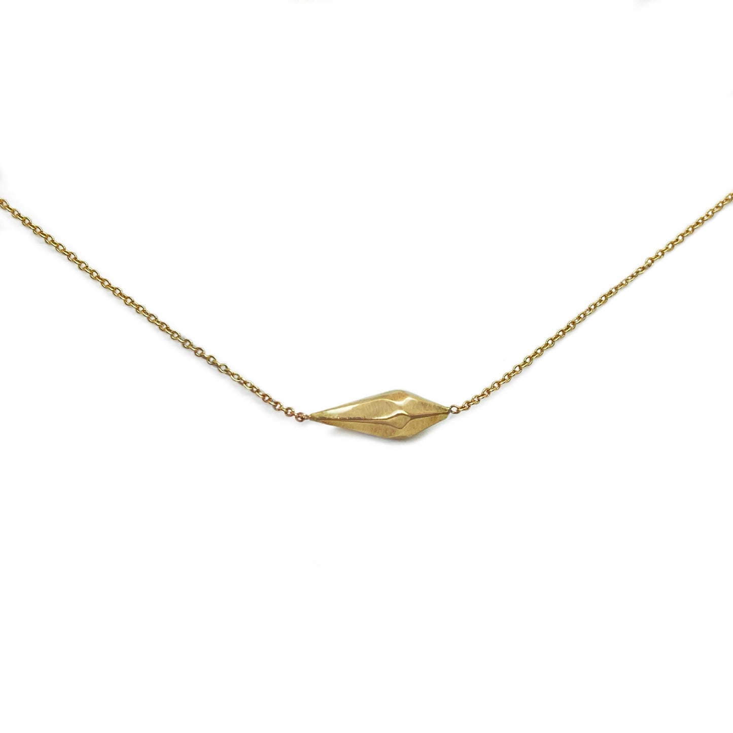 Seed Pod Necklace in Bronze