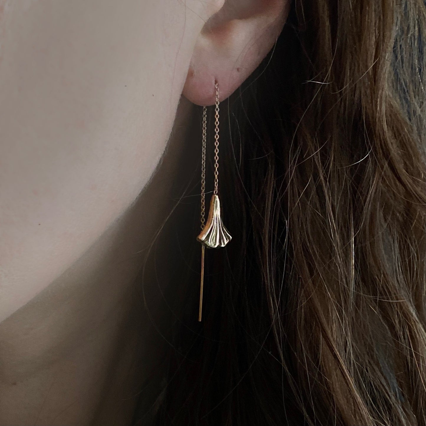 Chanterelle Threaders in Bronze