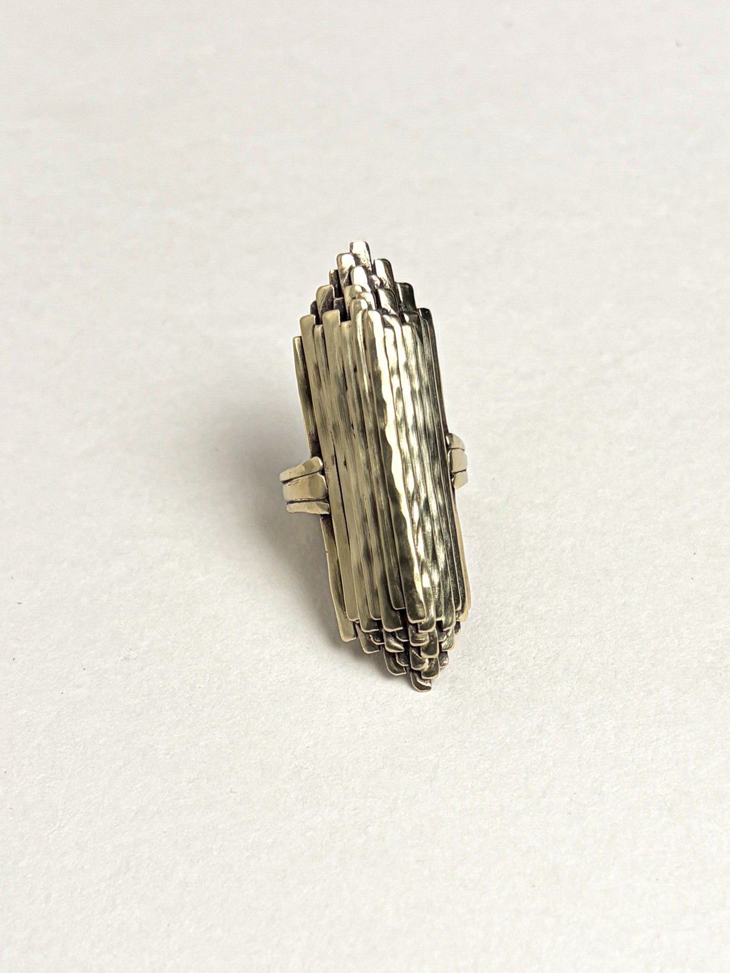 Stalactite Ring in Bronze (large)