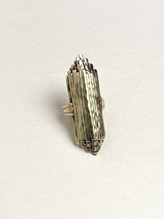 Stalactite Ring in Bronze (large)