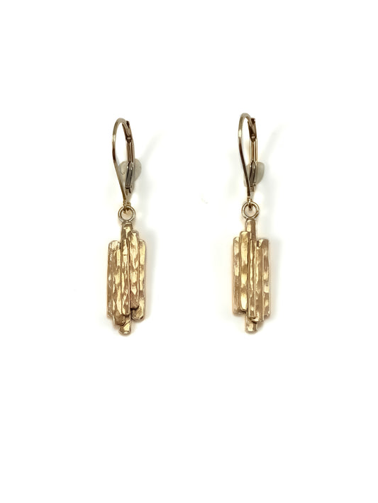 Mini Stalactite Earrings in Bronze *ready to ship*