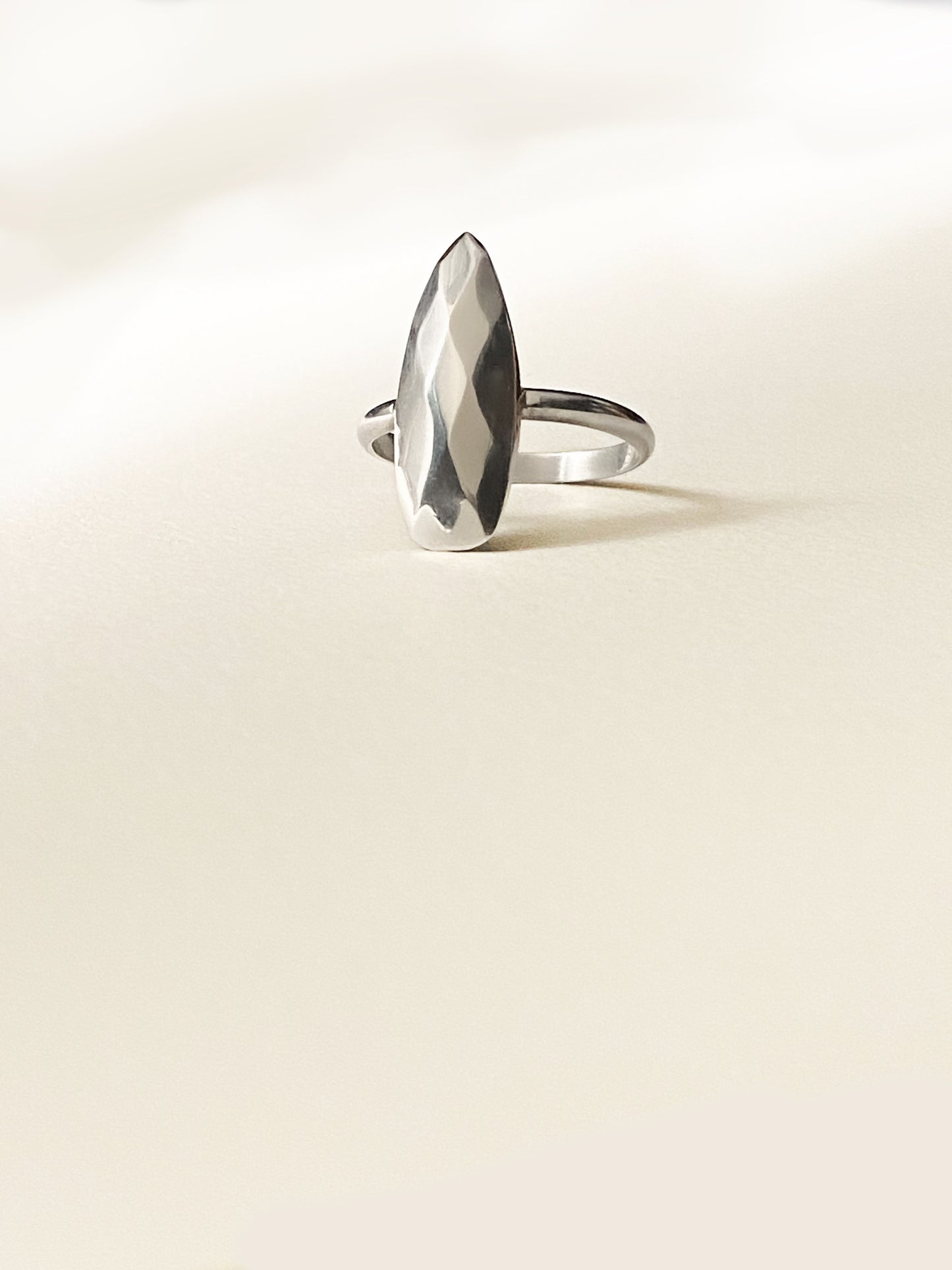 Spindle Ring in Silver